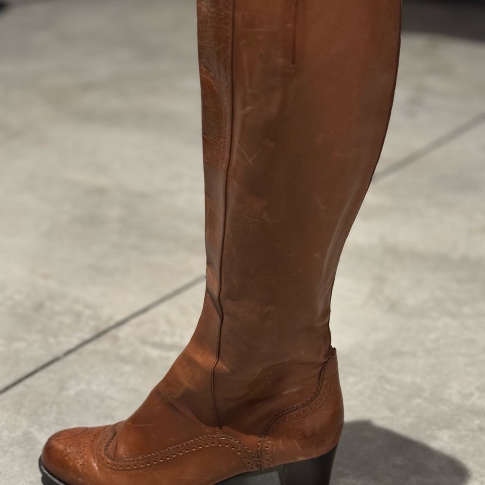 Bally Brown Leather Boots